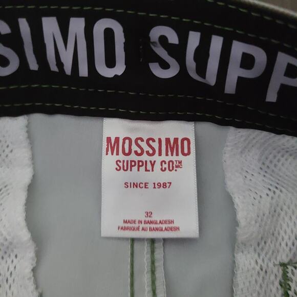 NEW Mossimo Supply Co swim board shorts - olive green camoflauge - 32 - Picture 4 of 5